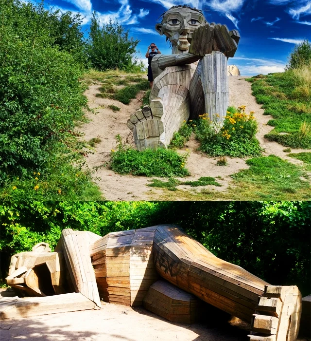 Forgotten giants - ebike tour in copenhagen bike tour denmark